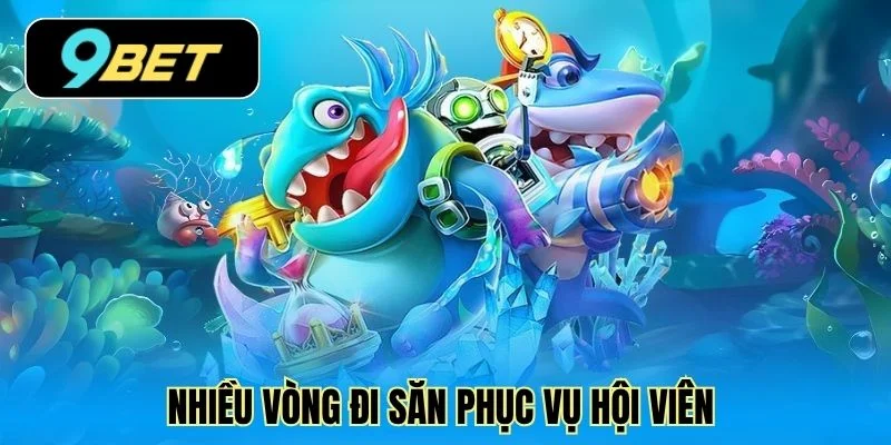 Nhiều vòng đi săn phục vụ hội viên